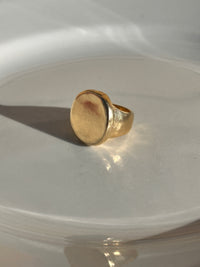 Big Round Signet Ring, Lost Constellation Ring Collection